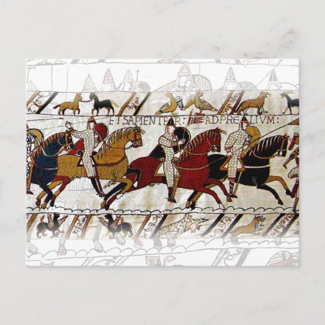 Postal Bayeux Tapestry (Anverso)