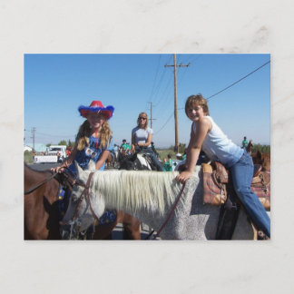 Postal Baylie en el desfile de Phelan