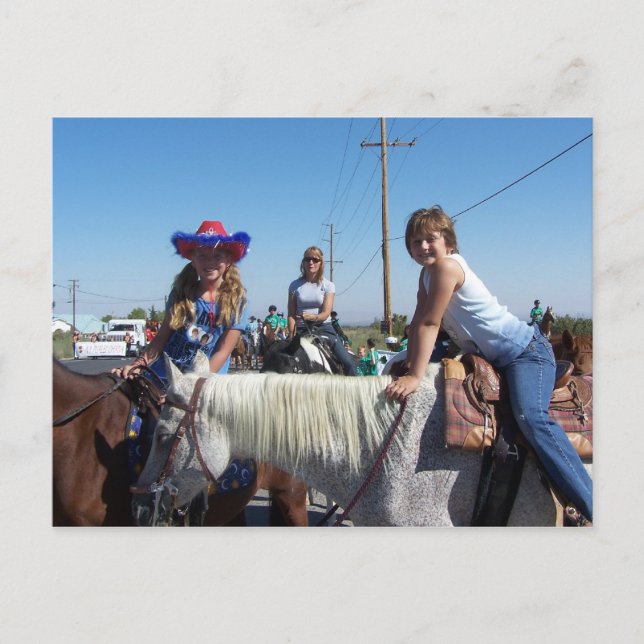 Postal Baylie en el desfile de Phelan (Anverso)