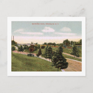 Postal Bayridge Park, Bay Ridge, Brooklyn Vintage