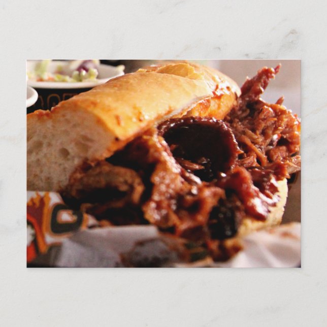 Postal BBQ Beef Brisket Sandwich (Anverso)