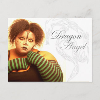 Postal BBW Dragon Angel