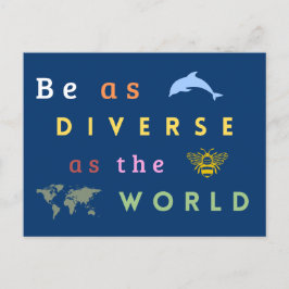 Postal Be as diverse as the world