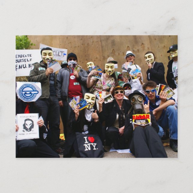 Postal Be_Counted (Anverso)