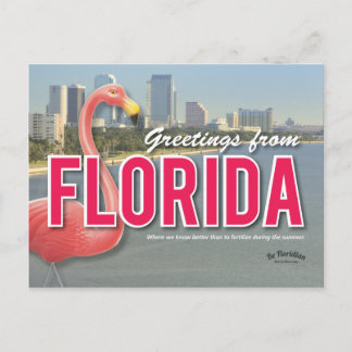 Postal Be Floridian - Postcard de Florida
