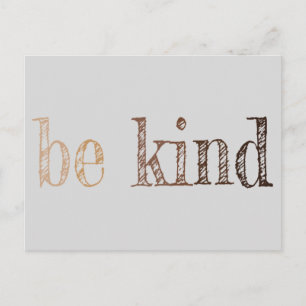 Postal Be Kind Melanin