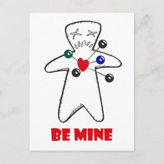 Postal "Be Mine" Voodoo Doll