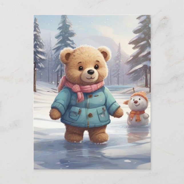Postal Bea Bear (Anverso)