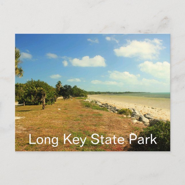 Postal Beach and Grounds, Parque Estatal Long Key, Florid (Anverso)