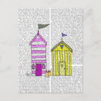 Beach Huts 3 Ilustracion