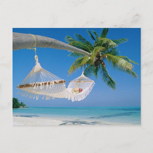 Postal Beach Paradise Vacation Hammock (Anverso)