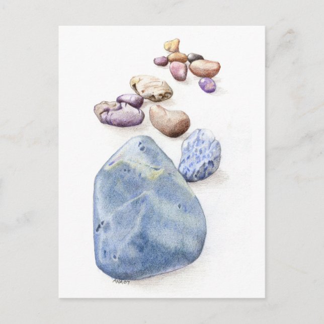 Postal Beach Pebbles (Anverso)