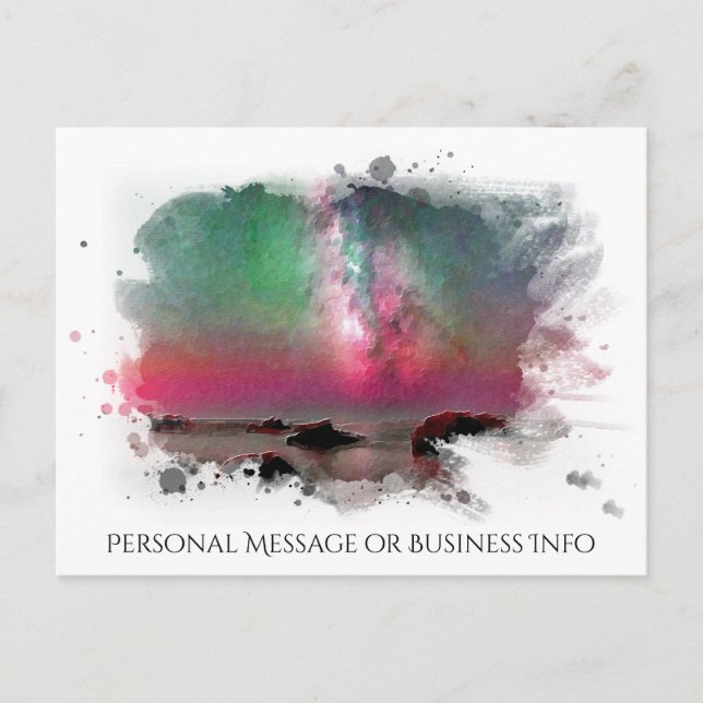 Postal *~* Beach Spiaggia delle cannelle AP12 Italia (Anverso)