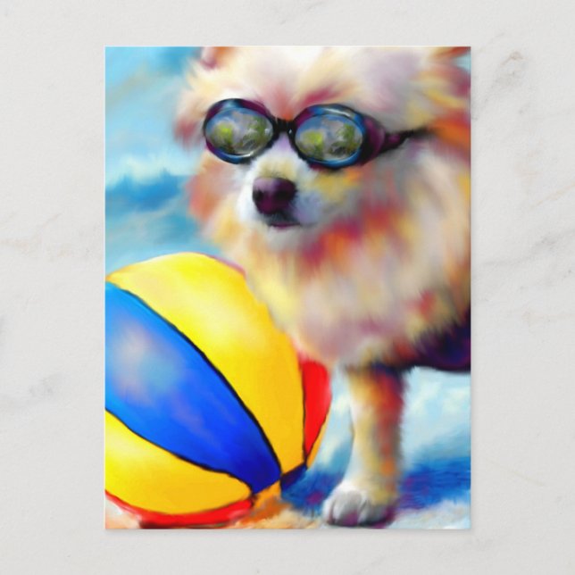 Postal Beachin' (Pomerania) (Anverso)