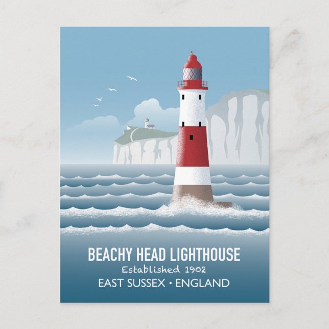 Postal Beachy Head Lighthouse (Anverso)