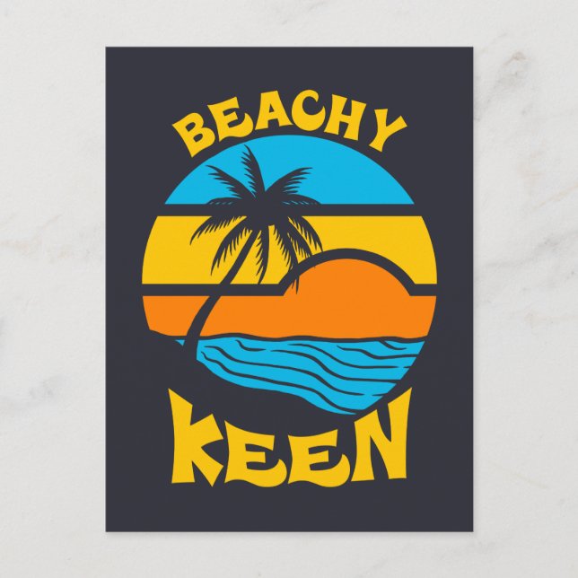 Postal Beachy Keen (Anverso)