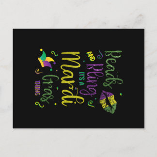 Postal Beads and Bling it a Mardi Gras Thing Carnival