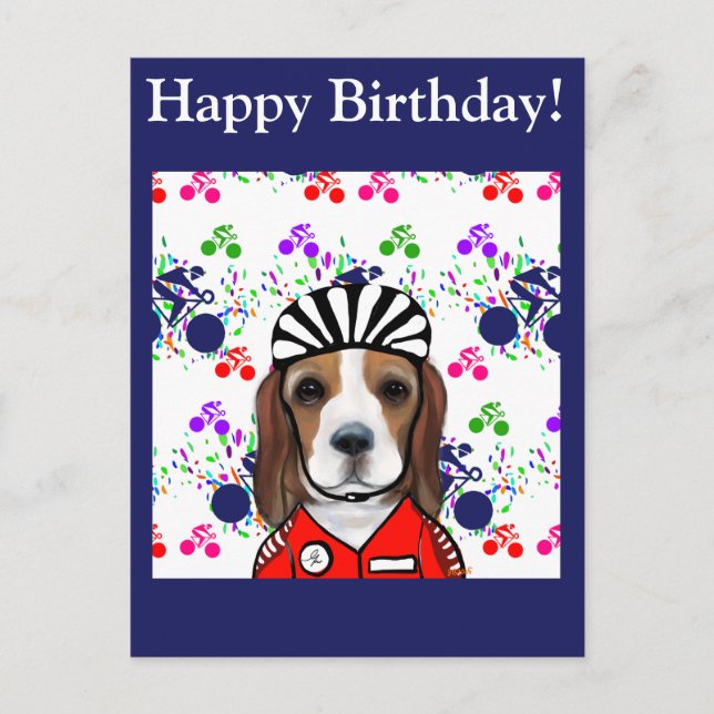 Postal Beagle  (Anverso)