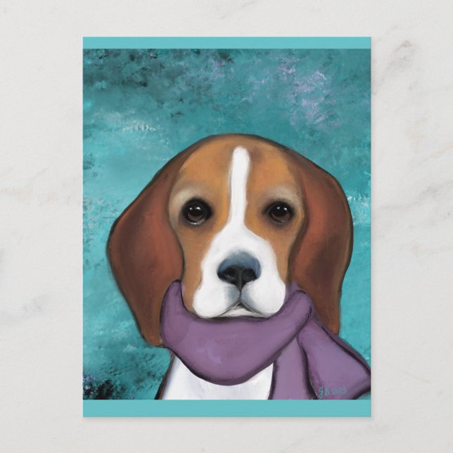 Postal Beagle (Anverso)