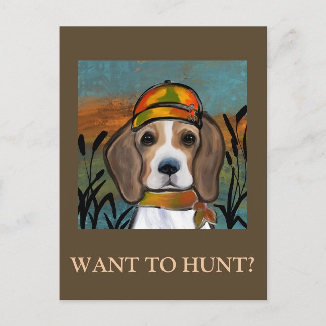 Postal Beagle (Anverso)