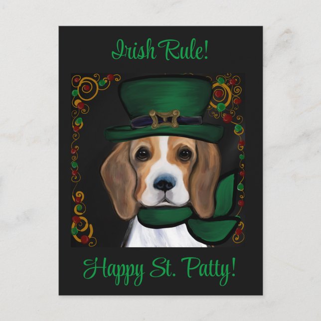 Postal Beagle (Anverso)