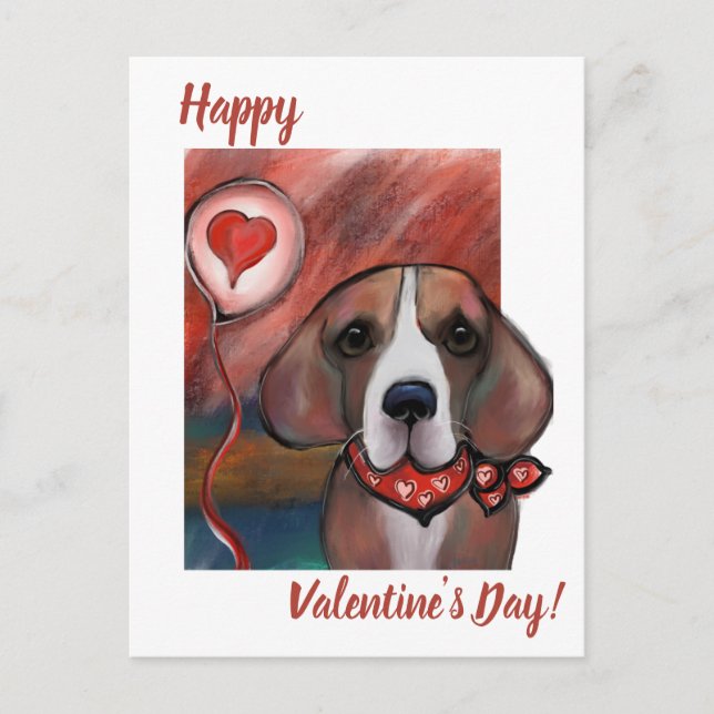 Postal Beagle   (Anverso)