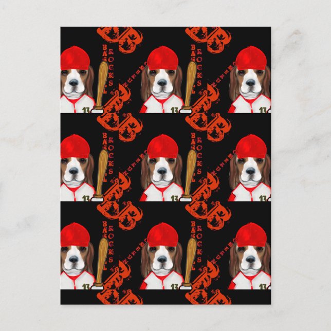 Postal Beagle  (Anverso)
