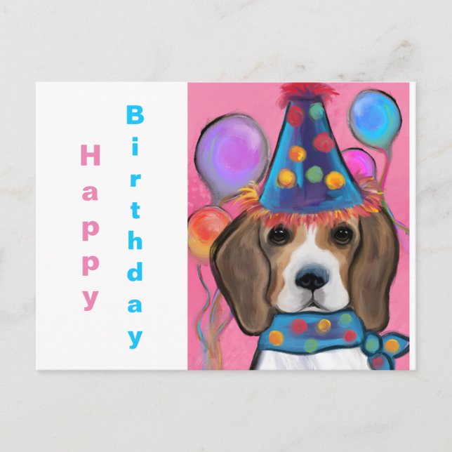 POSTAL BEAGLE      (Anverso)