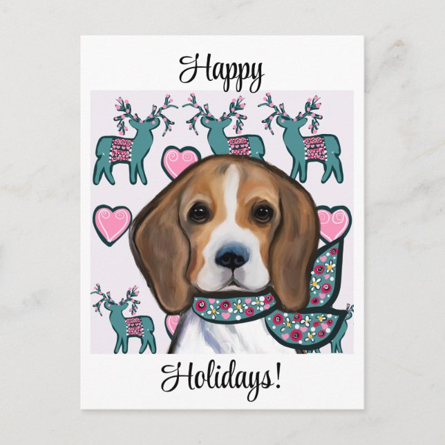 Postal Beagle      (Anverso)