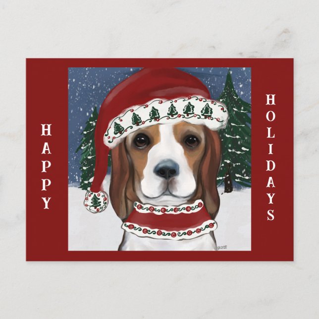 Postal Beagle (Anverso)