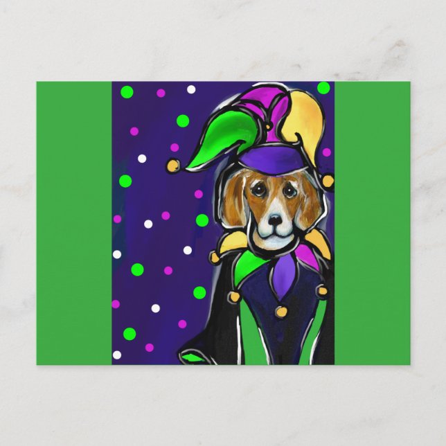 POSTAL BEAGLE (Anverso)