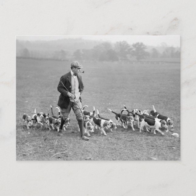 Postal Beagle Club, 1914 (Anverso)