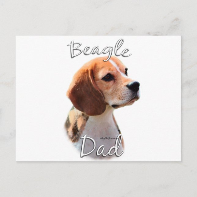 Postal Beagle Dad 2 (Anverso)