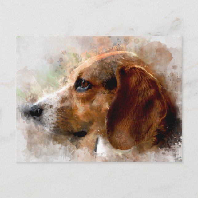 Postal Beagle Dog (Anverso)