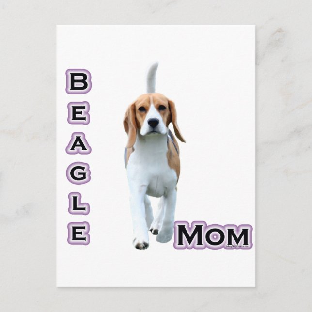 Postal Beagle Mom 4 (Anverso)