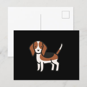 Postal Beagle New Personalizado