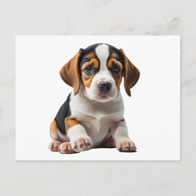 Postal Beagle Puppy (Anverso)