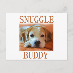 Postal beagle snuggle