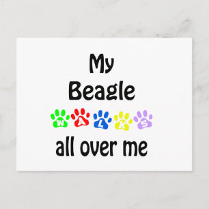 Postal Beagle Walks Design