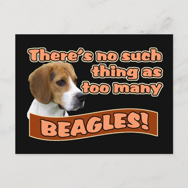 POSTAL BEAGLES (Anverso)