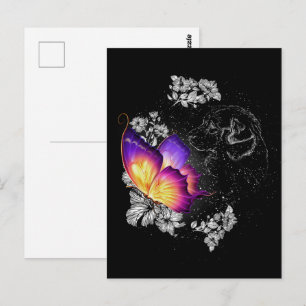 Postal Beagles Perro Con Mariposa Perro En El Cielo Memor