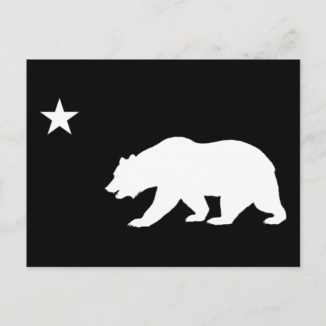 Postal Bear de California (Anverso)