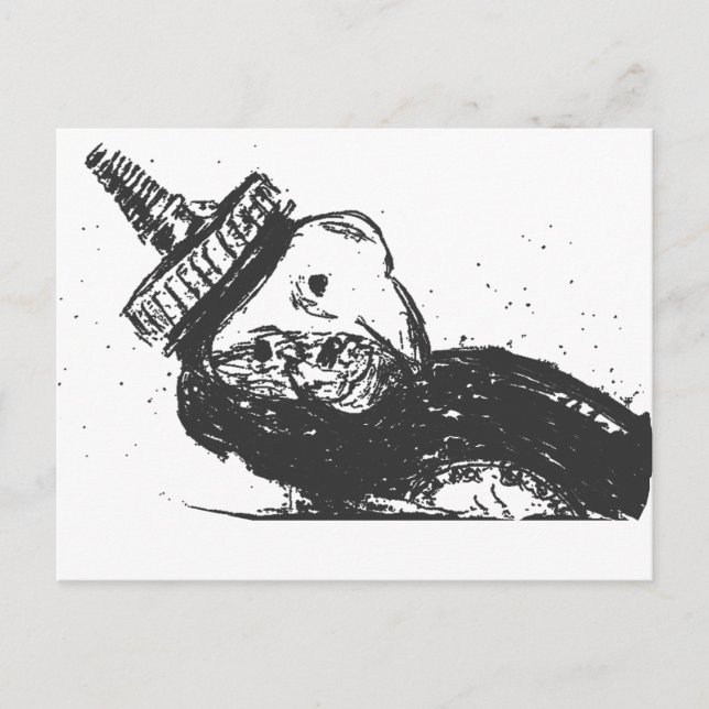 Postal Bear de miel (Anverso)