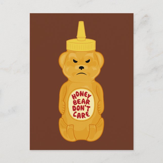 Postal Bear de miel (Anverso)