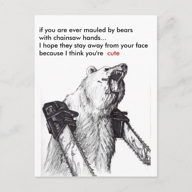Postal Bear Mauling Romance (Anverso)