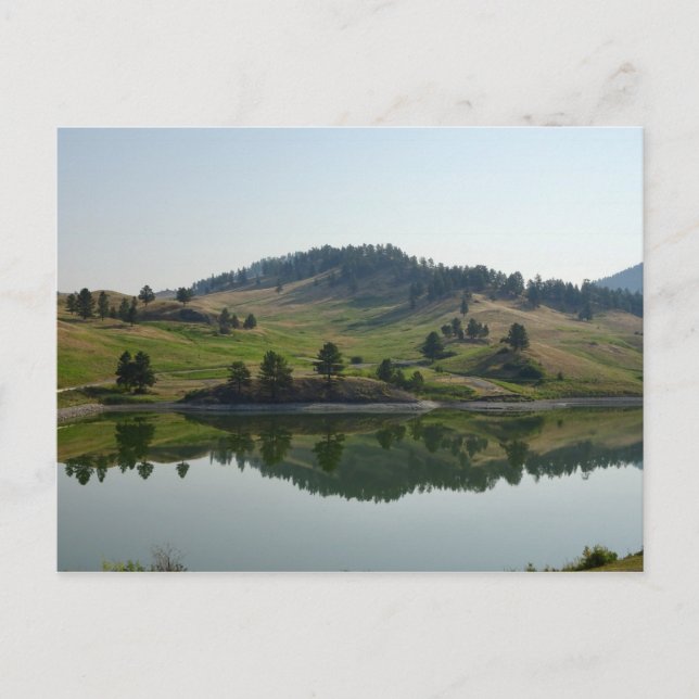 Postal Bear Paw Lake Havre, Montana (Anverso)