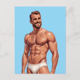 Postal Beard & Brightness: The Modern Man in Retro Style