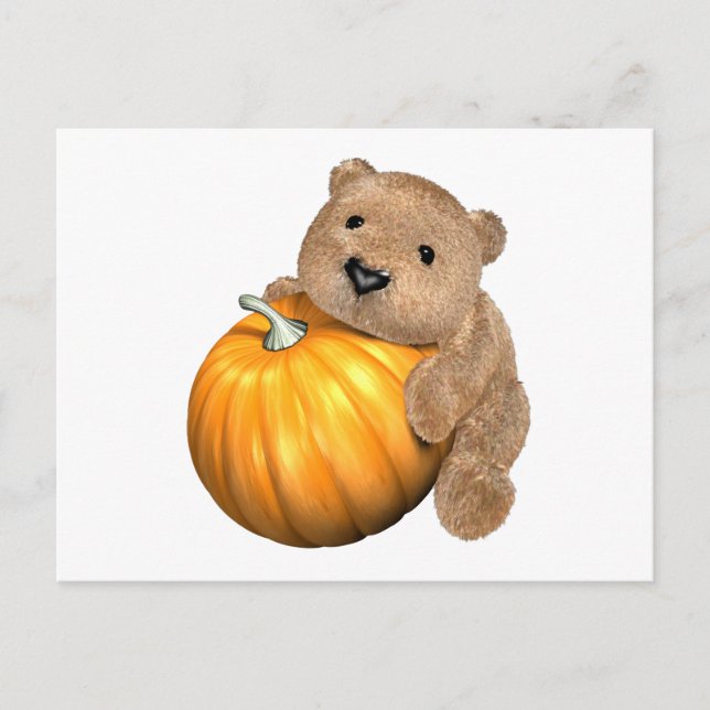 Postal BearPumpkin (Anverso)