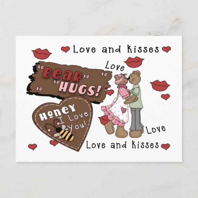 Postal Bears Hugs (Anverso)