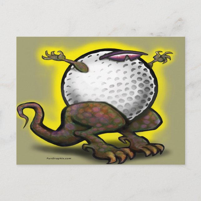 Postal Beast de golf (Anverso)